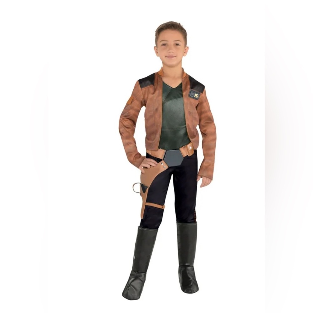 Star Wars Han Solo Costume - Brown and Black
